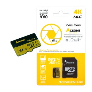 에이스원 MLC 마이크로SD 메모리 카드 64GB
